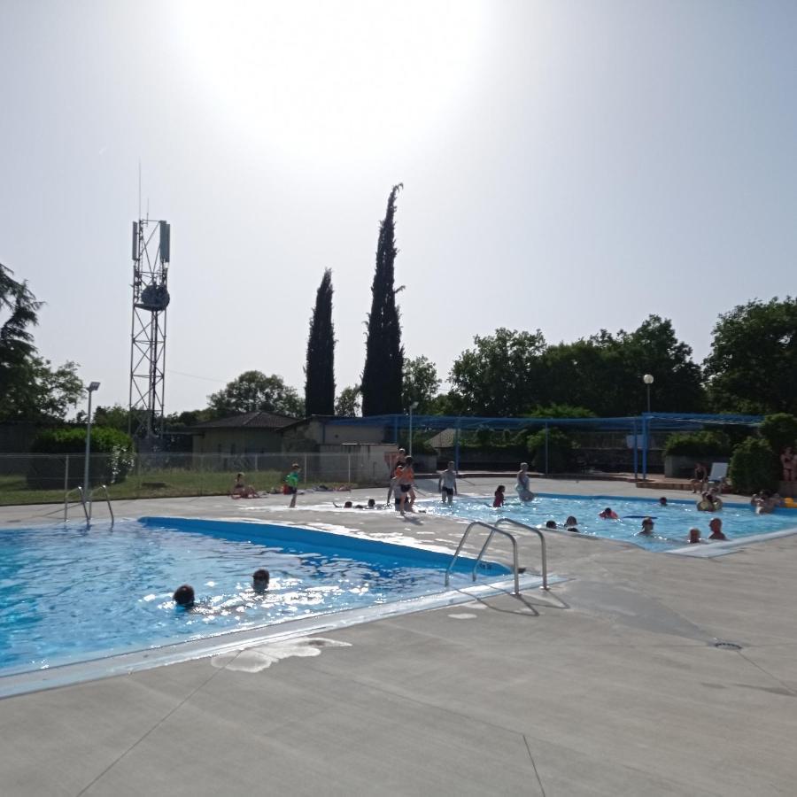 Camping Le Bel Air Mobil Home Le Palmier 4 Personnes Limogne-en-Quercy Luaran gambar