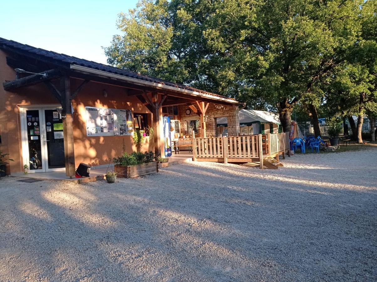 Camping Le Bel Air Mobil Home Le Palmier 4 Personnes Limogne-en-Quercy Luaran gambar