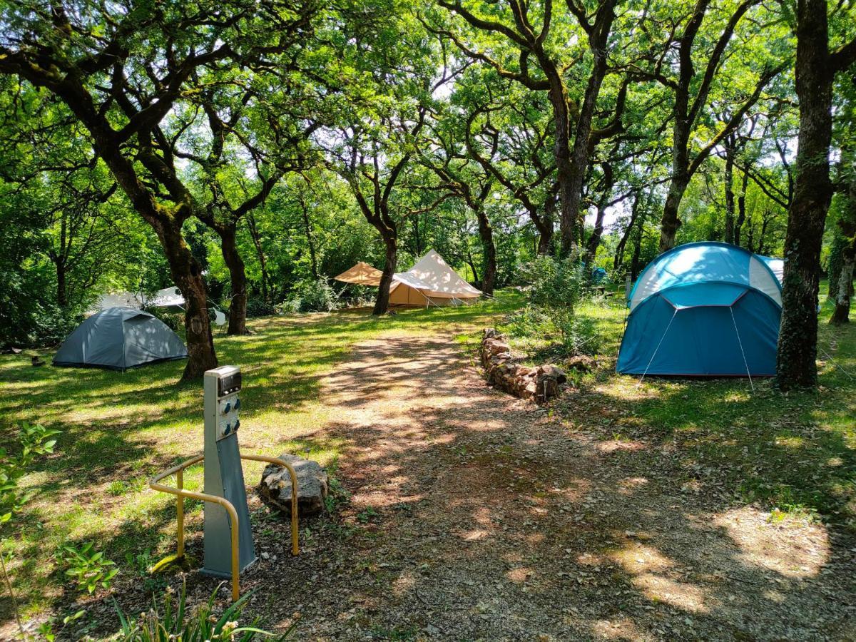 Camping Le Bel Air Mobil Home Le Palmier 4 Personnes Limogne-en-Quercy Luaran gambar